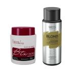 Forever Liss Botox Argan 250g + Wess Blond Cond. 250ml