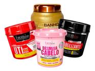 Forever Liss Desmaia350g+uti240g+anabolizante240g+verniz250g