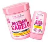 Forever Liss Kit Desmaia Cabelo Máscara 950G + Leave-In