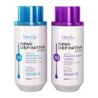 Forever Liss Kit Semi Definitivo Shampoo Anti Resíduo 3D 300ml, Semi Definitiva Ativador Capilar 3D 300ml
