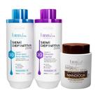 Forever Liss Semi Definitiva 3D 2x900ml + Máscara Mandioca 250g