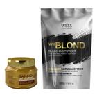 Forever Mask Banho de Verniz 250g+ Wess Pó Descolorante 500g