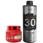 Forever Mask de Morango 250g + Wess OX 30 Vol. 900ml