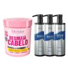 Forever Mask Desmaia Cabelo 950g + Wess Kit Nano Sel. 500ml