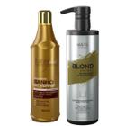 Forever Sh Banho de Verniz 500ml + Wess Blond Shampoo 500ml