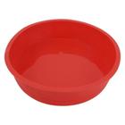 Forma Assadeira De Bolo Torta Redonda Silicone Vermelho