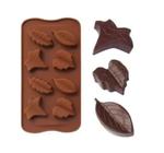 Forma Chocolate Antiaderente Em Silicone Folha 8 Cavidades - Chicky Formas