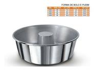 Forma de aluminio para pudim/bolo 28cm real