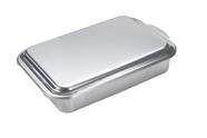 Forma de bolo Nordic Ware Classic Metal 9x13 com tampa