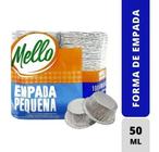 Forma De Empada 50ml Queijadinha Empadinha Alumínio 100un - Mello descartáveis