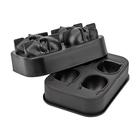 Forma De Gelo Formato Caveira 3D Forma Gelo Silicone Whisky - Top Chef