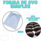 Forma De Ovo Simples Acetato S/Silicone Para Chocolate 350G - Crgfestas