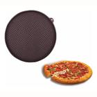 Forma de Pizza Assadeira Perfurada Tapete em Silicone 34cm Unyhome - UNY GIFT