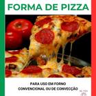 Forma De Pizza Assadeira Redonda Antiaderente Grande 32,5 Cm