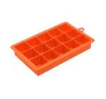 Forma de Silicone 15 cubos Laranja - Oikos