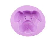 Forma de Silicone Cachorrinho Rosto Ib-1460 / S-888