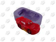 Forma de Silicone para Bolo Carros Relâmpago Mcqueen Disney 24x13cm Gedex -  Formas e Assadeiras - Magazine Luiza