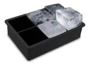 Forma De Silicone Gelo Cubo Grande 6 Cubos Drink Whisky - SPM