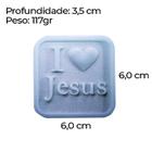 Forma de Silicone I Love Jesus - Mod 01 Ib-1536