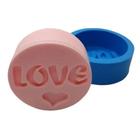 Forma de Silicone - Love Redondo P - Decore Artesanatos SP