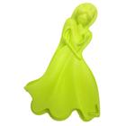 Forma de Silicone Para Doces Torta Pudim Bolo Cozinha Princesa Verde Kit 3 Unidades - ABMIDIA