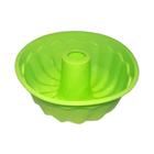 Forma de Silicone Redonda com Furo Bolo Torta Pudim