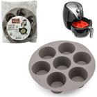 Forma de silicone redonda para cupcake para air fryer 7 cavidades 4,2X21CM DE Ø - TOP RIO