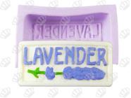 Forma de Silicone Retangular Lavender Ib-577