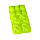 Forma De Silicone Sapatinho Sapato Salto Bolsa Para Chocolate Gelo Sabonete Verde