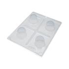 Forma de silicone tradicional super trufa 3 partes (cod-834) bwb