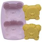 Forma de Silicone - Urso e Ursa 2 cav - Decore Artesanatos SP