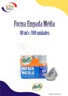 Forma empada 80 ml c/100 unid. - Mello - empadinha, doces, salgados, sobremesa (9251)