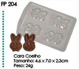 Forma Especial (3 partes) para Chocolate Crystal Forming Cara Coelho (fp204)