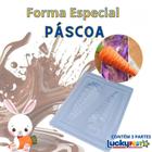 Forma especial chocolate páscoa c/ 3 partes lucky fest