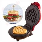 Forma Máquina de Fazer Waffle Grill Panqueca Elétrica 220v - SWEET HOME