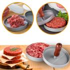 Forma Modelador De Fazer Hambúrguer Caseiro Prensa Em Alumínio