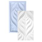 Forma Molde Gesso 3D E Cimento Abs Plástico Fdg Placa Parede