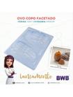 Forma ovo de Pascoa - ovo copo facetato 3 parte com silicone BWB cod. 10317