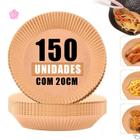 Forma P/ Air Fryer Descartável Antiaderente Kit Com 150un