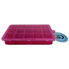 Forma P/Gelo C/Tampa Silicone N240106-7 Rosa - Quanhe