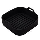 Forma Quadrada de Silicone para Air Fryer Preta 4886 - Lyor