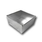 Forma quadrada para bolo alta 20x20x10 alumínio
