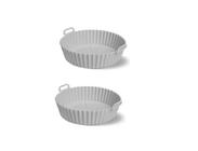 Forma Silicone Cinza 20cm Air Fryer UnyHome