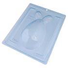 Forma Silicone Ovo com orelhas 250g Cód: 10133 - Bwb