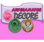 Forma Silicone Sabonete Resina 135 - Pingente Anjo mod 2 - Decore Artesanatos SP