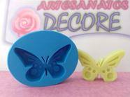 Forma Silicone Sabonete Resina 97 - Borboleta Jardim - Decore Artesanatos SP