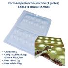 Forma Tablete Bolinha cod 9683 (3 Partes "c/ silicone") - BWB Embalagens