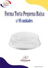 Forma Torta Pequena Baixa c/05 unid. - Galvanotek - bolo confeitado, torta, sobremessa (99916004)