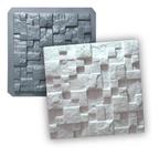 Formas De Gesso 3D/Cimento Abs 1Mm - Mosaico Natural 28 X 28
