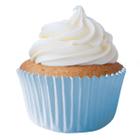Forminha greasepel cupcake n.0 azul bebê - 45 un - mago